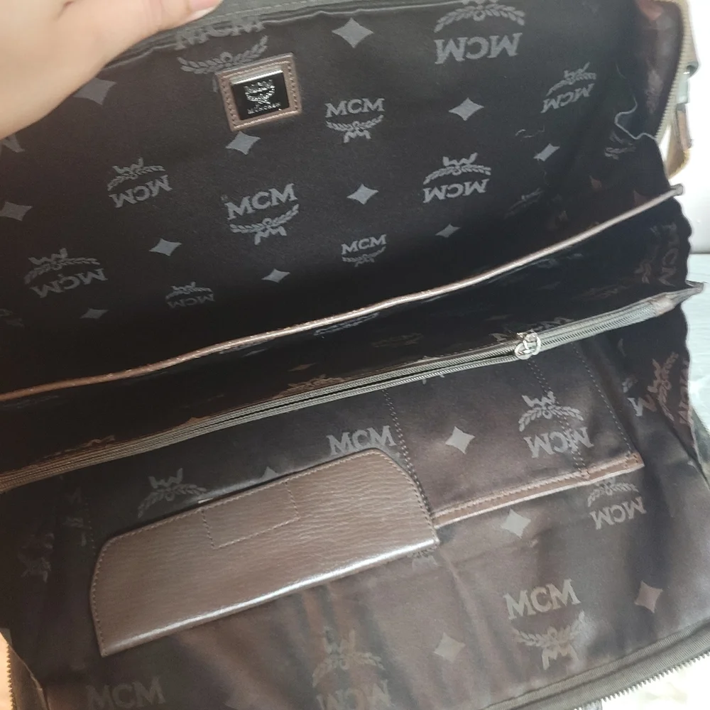 100% Authentic MCM laptop bag